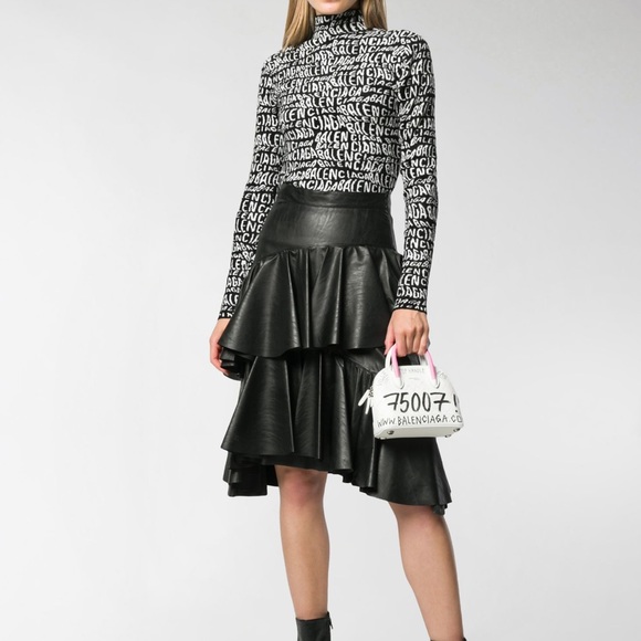 BALENCIAGA Top Handle Ville XXS Graffiti - Picture 4 of 8